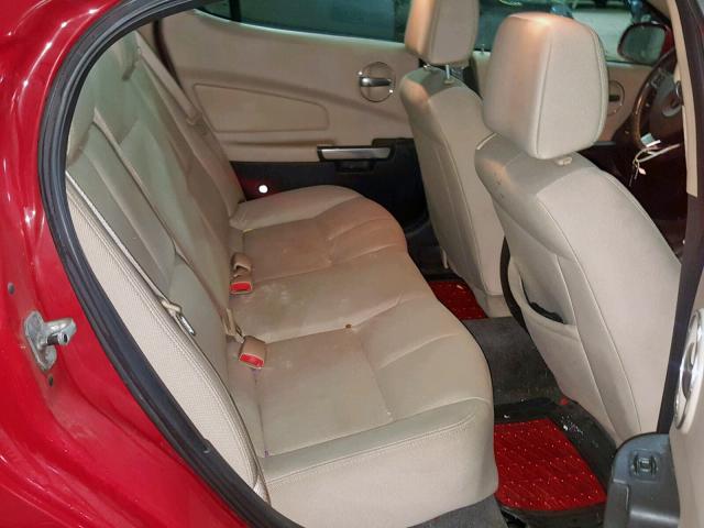 2G2WP552071167152 - 2007 PONTIAC GRAND PRIX RED photo 6