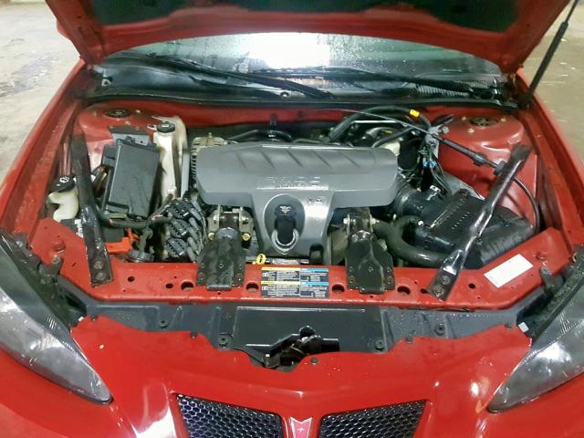 2G2WP552071167152 - 2007 PONTIAC GRAND PRIX RED photo 7
