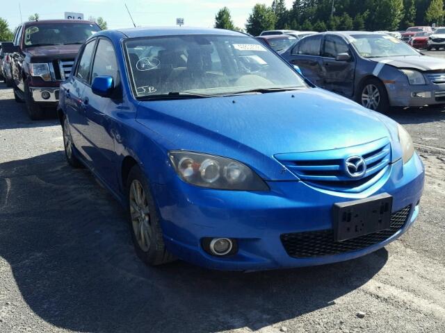 JM1BK143251304946 - 2005 MAZDA 3 HATCHBAC BLUE photo 1