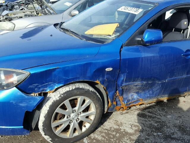 JM1BK143251304946 - 2005 MAZDA 3 HATCHBAC BLUE photo 10