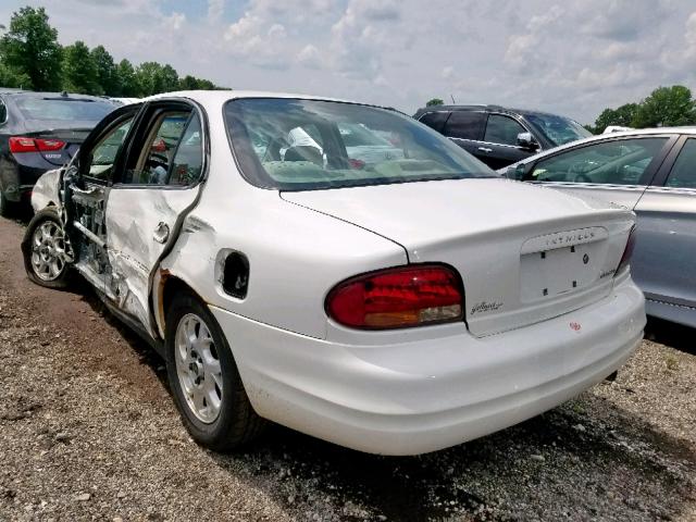 1G3WS52H51F223007 - 2001 OLDSMOBILE INTRIGUE G WHITE photo 3