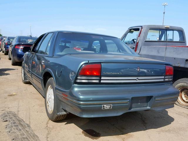 1G3WH52M8VF347144 - 1997 OLDSMOBILE CUTLASS SU GREEN photo 3