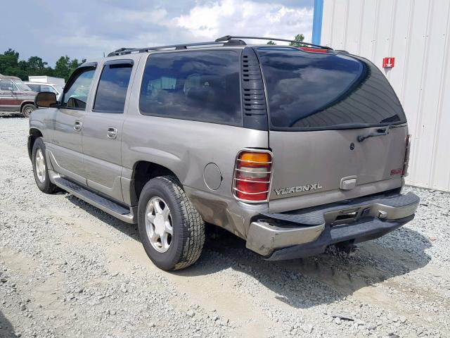 1GKFK66U52J311832 - 2002 GMC DENALI XL TAN photo 3