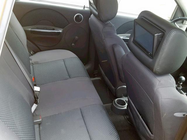 KL1TD66667B761654 - 2007 CHEVROLET AVEO BASE Sarı foto 6