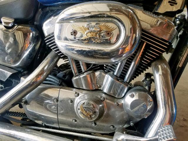 1HD1CGP185K430596 - 2005 HARLEY-DAVIDSON XL1200 C BLUE photo 7