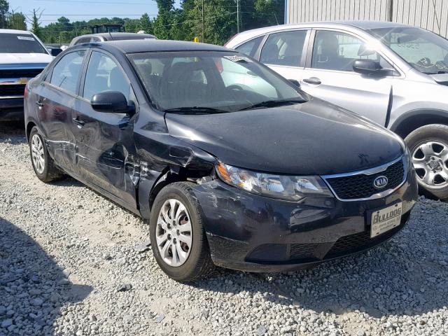 KNAFU4A21D5684827 - 2013 KIA FORTE EX BLACK photo 1