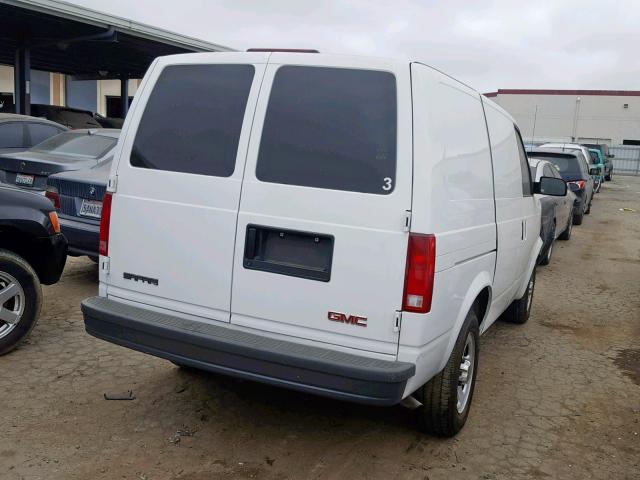 1GTDM19X25B501480 - 2005 GMC SAFARI XT WHITE photo 4