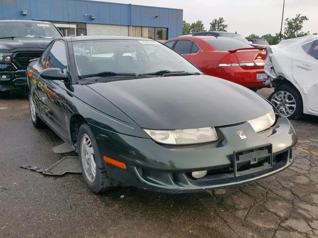 1G8ZH1277XZ201202 - 1999 SATURN SC2 GREEN photo 1