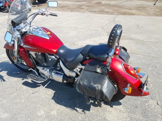 1HFSC52065A210071 - 2005 HONDA VT1300 S RED photo 3