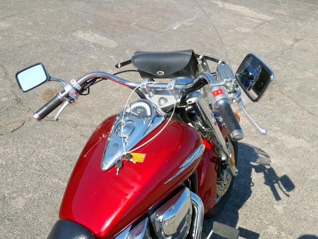 1HFSC52065A210071 - 2005 HONDA VT1300 S RED photo 5