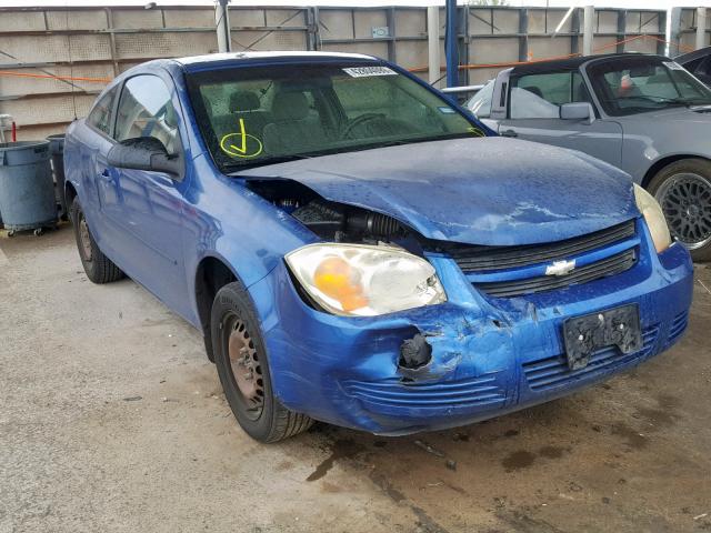 1G1AK12F257673126 - 2005 CHEVROLET COBALT BLUE photo 1