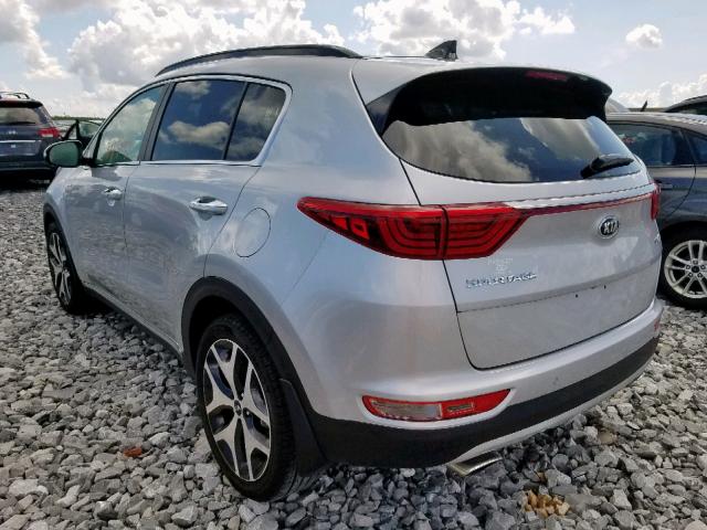 KNDPR3A68J7373014 - 2018 KIA SPORTAGE S SILVER photo 3