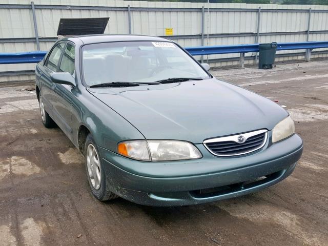 1YVGF22C8X5810435 - 1999 MAZDA 626 GREEN photo 1