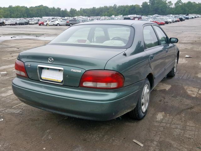 1YVGF22C8X5810435 - 1999 MAZDA 626 GREEN photo 4