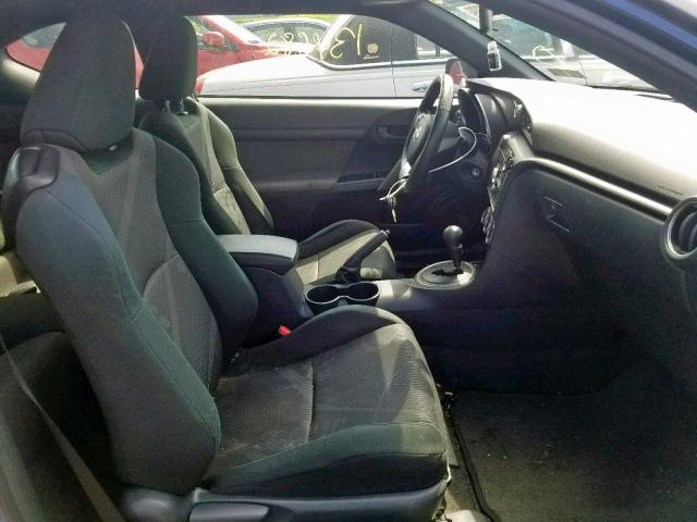 JTKJF5C76B3004332 - 2011 TOYOTA SCION TC 蓝色 照片 5