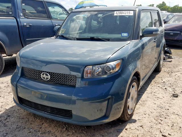 JTLKE50E081005308 - 2008 TOYOTA SCION XB 蓝色 照片 2