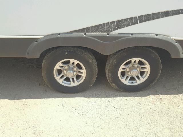 4YDT26825AB450245 - 2010 KEYSTONE OUTBACK WHITE photo 8