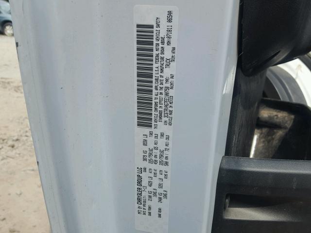 3C6TRVAG7EE100758 - 2014 RAM PROMASTER 白色 照片 10