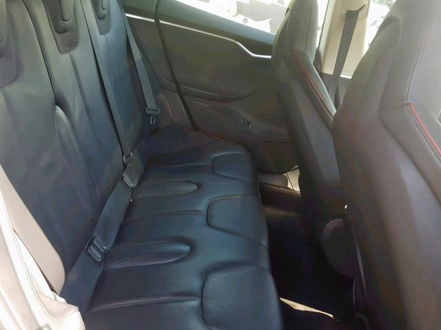 5YJSA1CN3DFP26493 - 2013 TESLA MODEL S رمادي صورة 6