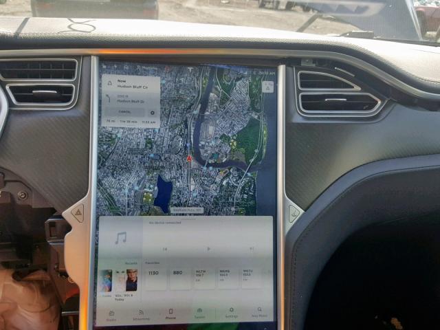 5YJSA1CN3DFP26493 - 2013 TESLA MODEL S رمادي صورة 9