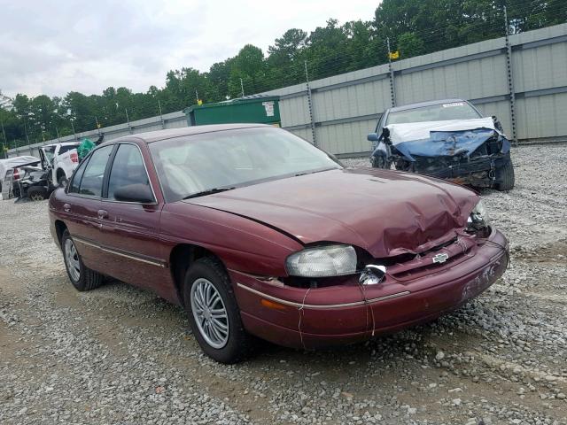 2G1WL52M9T1205980 - 1996 CHEVROLET LUMINA MAROON photo 1