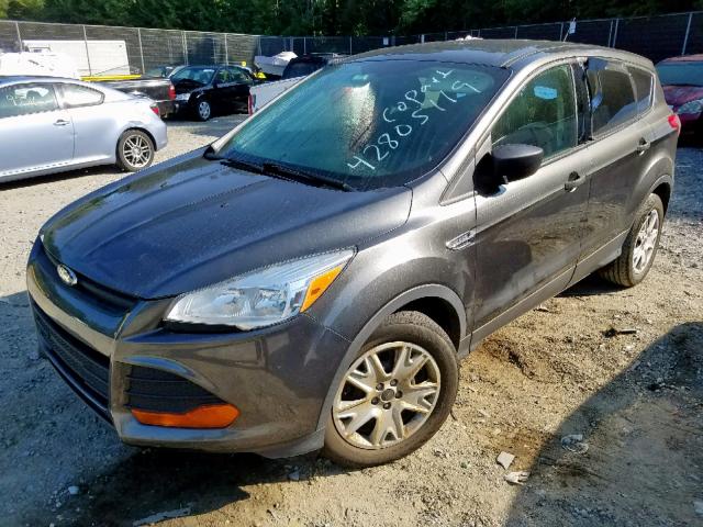 1FMCU0F7XFUA22719 - 2015 FORD ESCAPE S BLUE photo 2