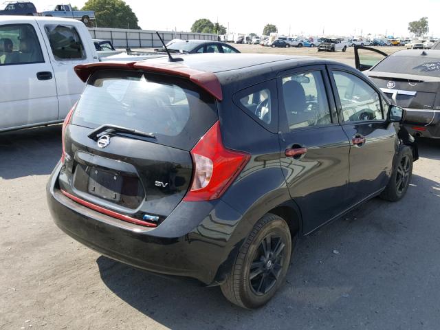 3N1CE2CP4GL350606 - 2016 NISSAN VERSA NOTE BLACK photo 4