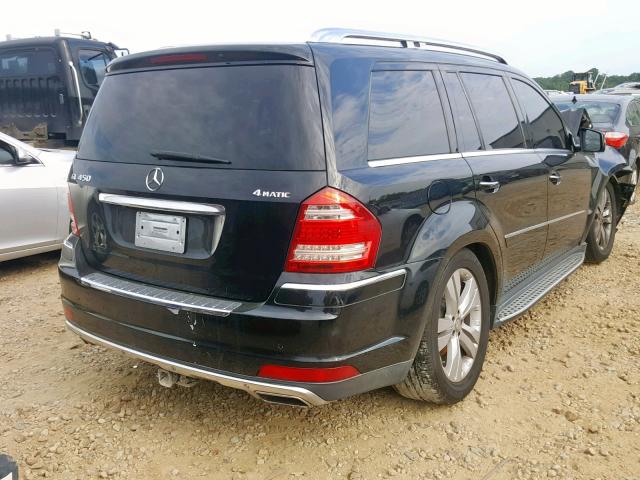 4JGBF7BE5CA790267 - 2012 MERCEDES-BENZ GL 450 4MA BLACK photo 4