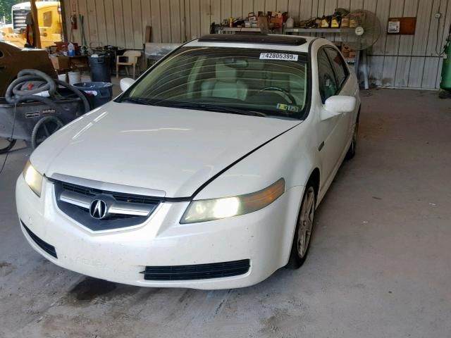 19UUA66226A066676 - 2006 ACURA 3.2TL WHITE photo 2