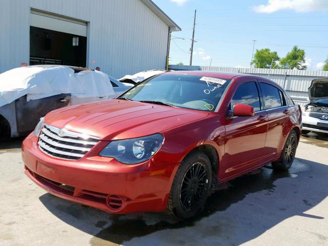 1C3LC56R07N505674 - 2007 CHRYSLER SEBRING TO RED photo 2