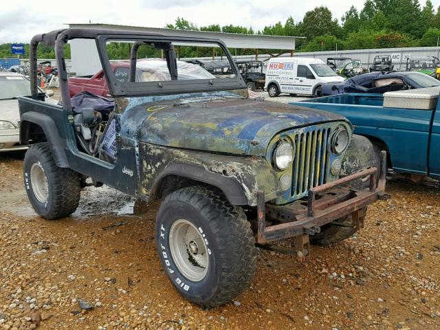 J9F93AH817833 - 1979 JEEP CJ GREEN photo 1