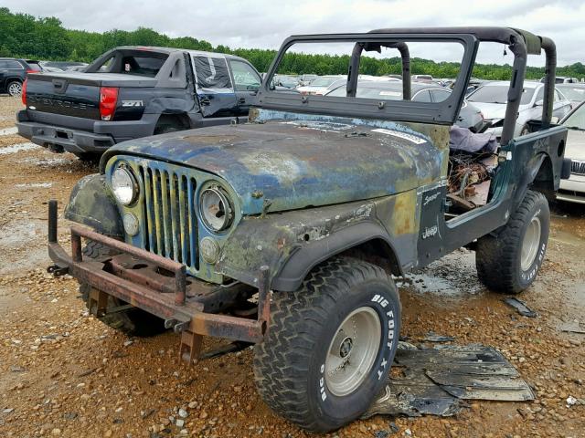 J9F93AH817833 - 1979 JEEP CJ GREEN photo 2