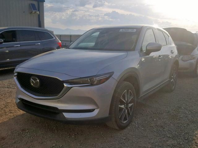 JM3KFADMXJ1390070 - 2018 MAZDA CX-5 GRAND SILVER photo 2