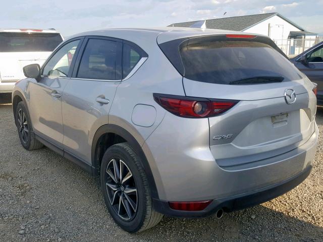 JM3KFADMXJ1390070 - 2018 MAZDA CX-5 GRAND SILVER photo 3