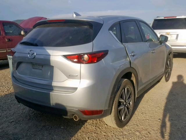 JM3KFADMXJ1390070 - 2018 MAZDA CX-5 GRAND SILVER photo 4