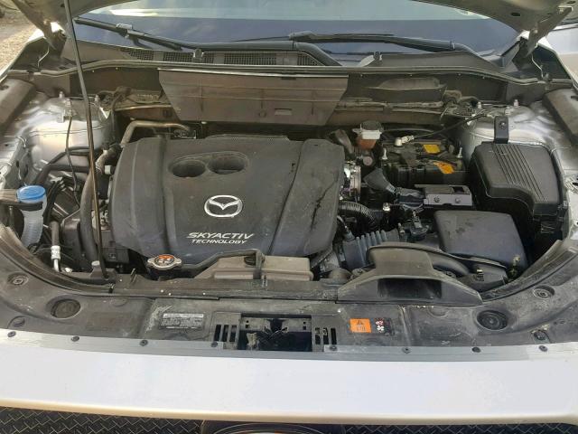 JM3KFADMXJ1390070 - 2018 MAZDA CX-5 GRAND SILVER photo 7