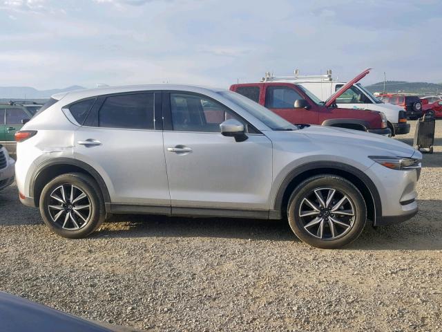 JM3KFADMXJ1390070 - 2018 MAZDA CX-5 GRAND SILVER photo 9