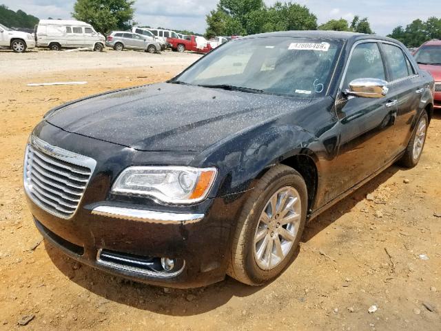 2C3CCACG6CH209489 - 2012 CHRYSLER 300 LIMITE BLACK photo 2