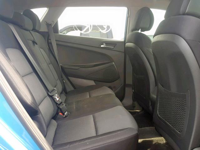 KM8J33A44GU154417 - 2016 HYUNDAI TUCSON LIM BLUE photo 6