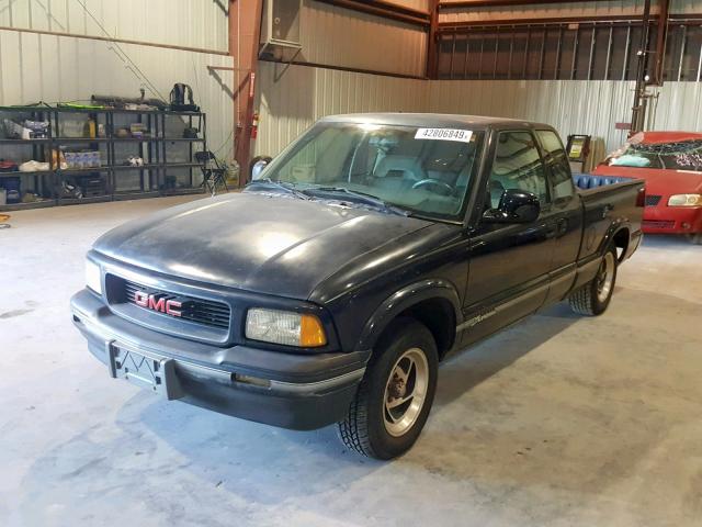 1GTCS1944S8536179 - 1995 GMC SONOMA BLACK photo 2