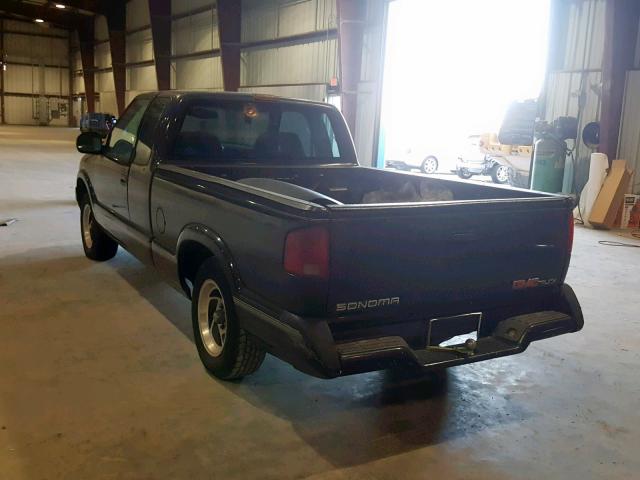 1GTCS1944S8536179 - 1995 GMC SONOMA BLACK photo 3