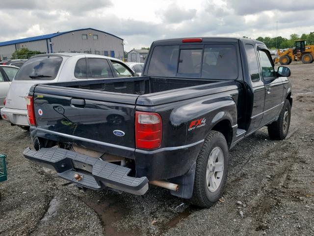 1FTZR45EX4PA58820 - 2004 FORD RANGER SUP BLACK photo 4