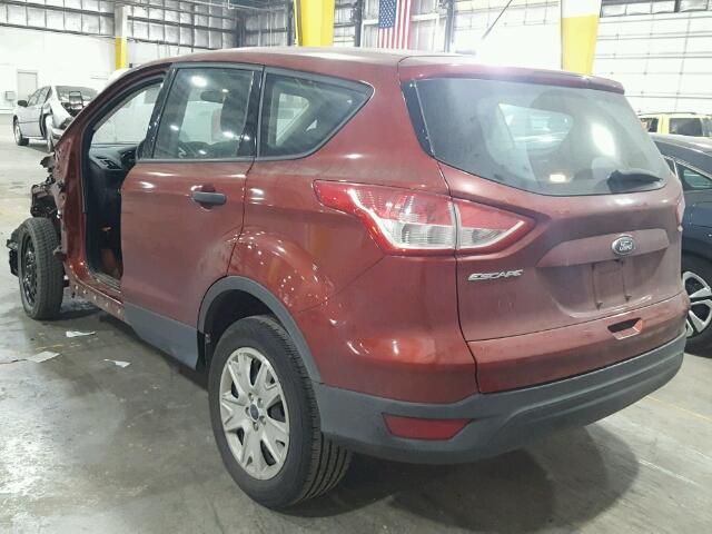 1FMCU0F79FUA82748 - 2015 FORD ESCAPE S ORANGE photo 3