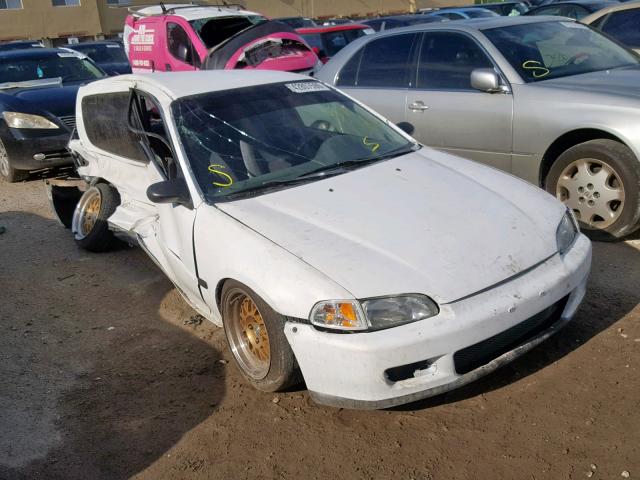 2HGEH2469RH518451 - 1994 HONDA CIVIC DX WHITE photo 1