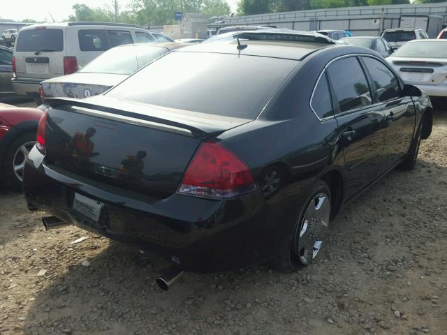 2G1WD58C469177782 - 2006 CHEVROLET IMPALA SUP 黑色 照片 4
