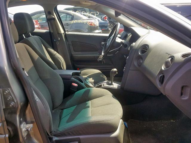 2G2WS522051157821 - 2005 PONTIAC GRAND PRIX GRAY photo 5