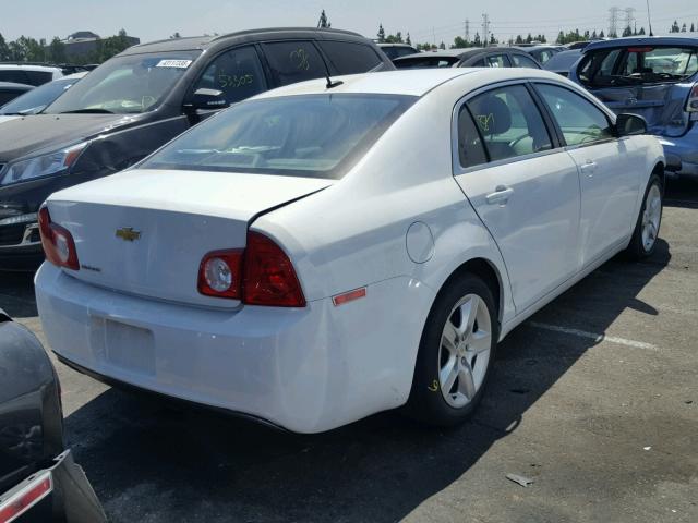 1G1ZB5E1XBF298307 - 2011 CHEVROLET MALIBU LS 白色 照片 4