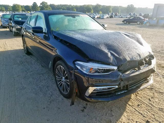 WBAJE7C32HG890733 - 2017 BMW 540 XI BLUE photo 1