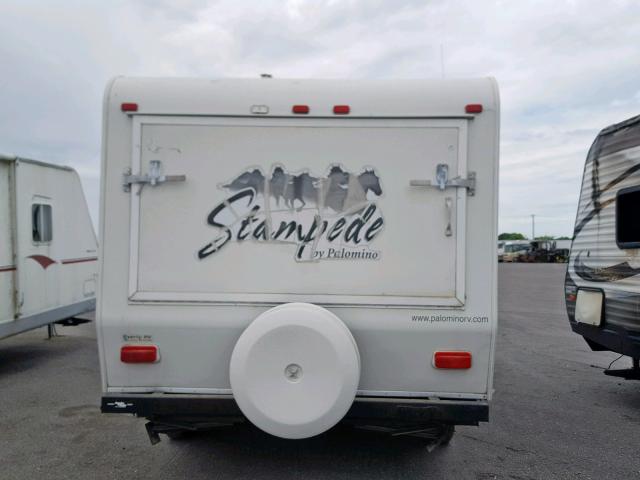 4X4TSDW238N010473 - 2008 PALO STAMPEDE WHITE photo 5