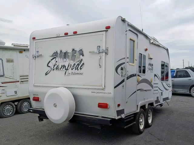 4X4TSDW238N010473 - 2008 PALO STAMPEDE WHITE photo 6